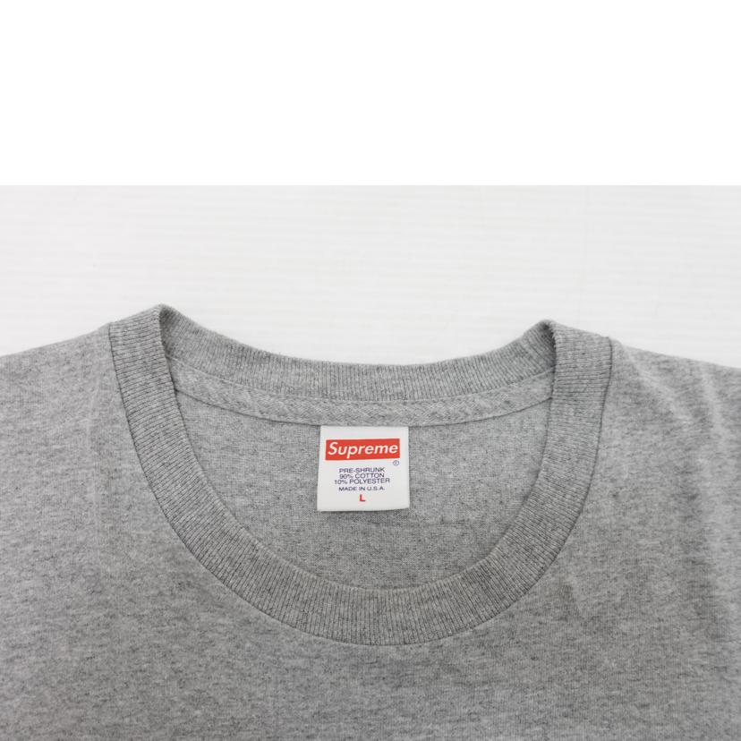supreme シュプリーム/公衆電話プリントTシャツ／グレー//ABランク/88
