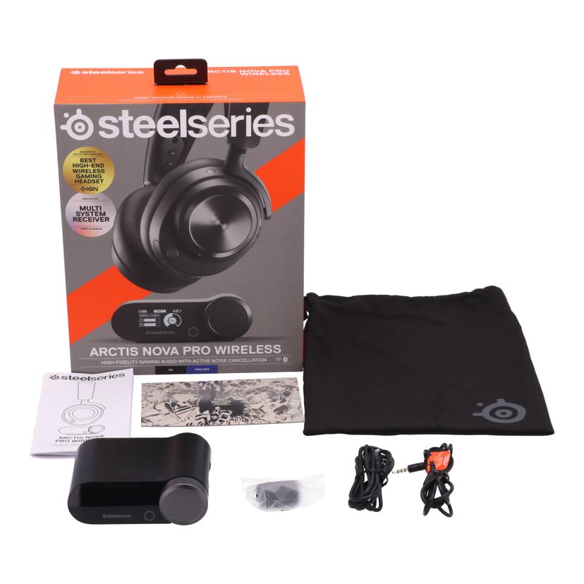 SteelSeries スティールシリーズ　/ゲーミングヘッドセット/Arctis Nova Pro Wireless//6152044313442209757/Bランク/77