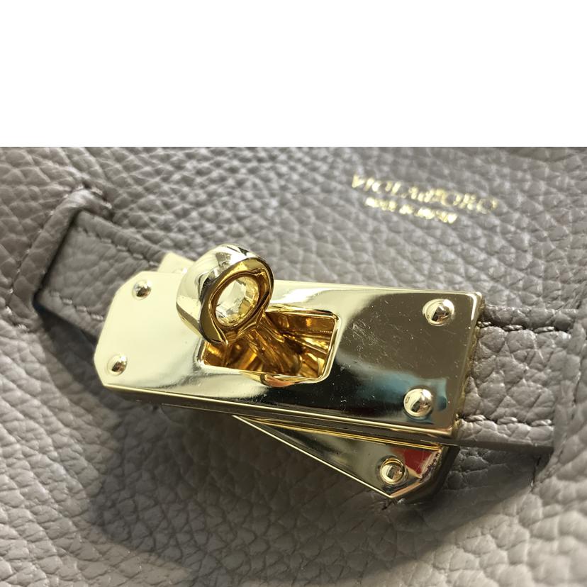 VIOLAd＇ORO ヴィオラドーロ/イタリアンWフェイスレザートートM//ABランク/51