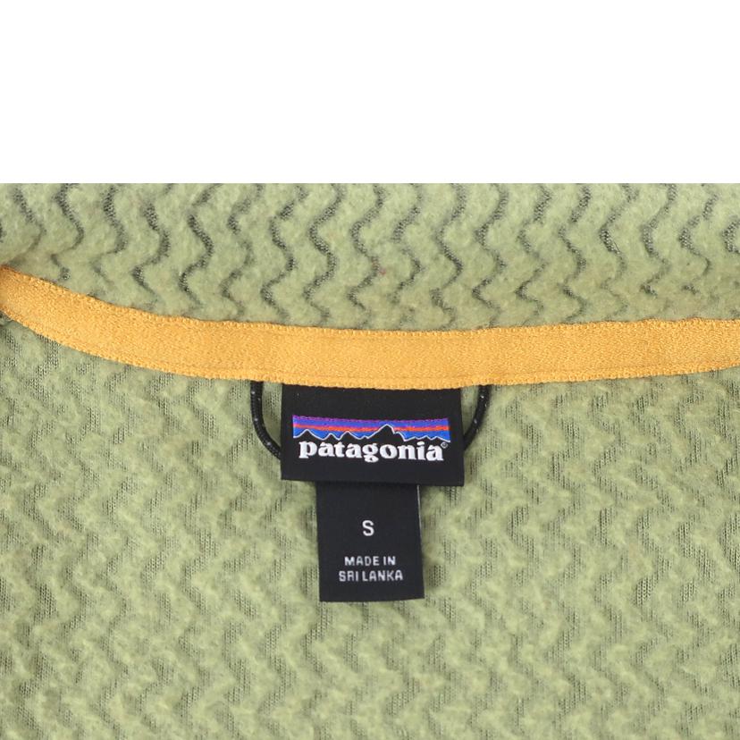 Patagonia パタゴニア/R1エアジップネック　ハーフジップフリース　Sサイズ　BUGR/40245//Aランク/65