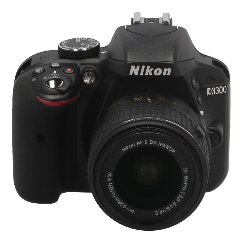 Nikon ニコン　/デジタル一眼　　ダブルズームキット/D3300ﾀﾞﾌﾞﾙｽﾞｰﾑｷｯﾄ//2321594/Bランク/05