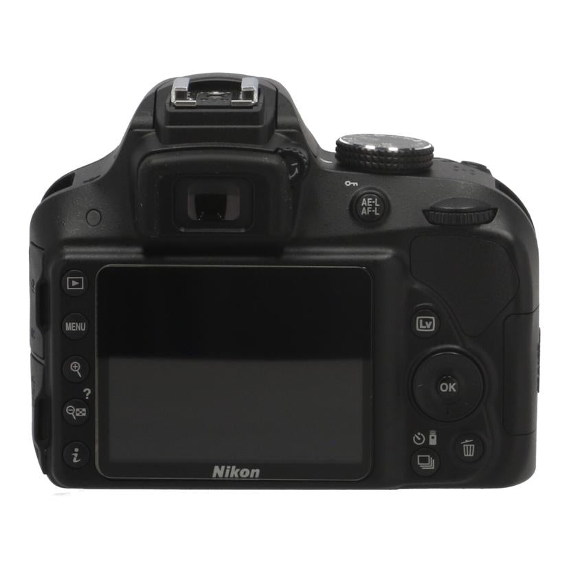 Nikon ニコン　/デジタル一眼　　ダブルズームキット/D3300ﾀﾞﾌﾞﾙｽﾞｰﾑｷｯﾄ//2321594/Bランク/05