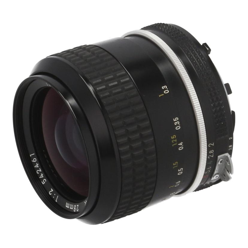 Nikon ニコン　/交換レンズ／28mm/AI Nikkor 28mm F2//542461/Bランク/89