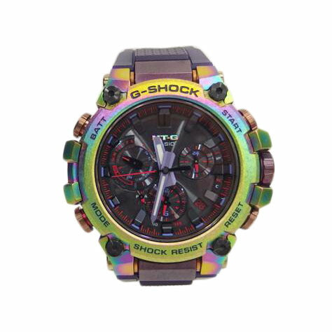 CASIO カシオ/G－SHOCK／MT－G／オーロラオーバル／電波ソーラー/MTG-B3000PRB//001*****/Aランク/82