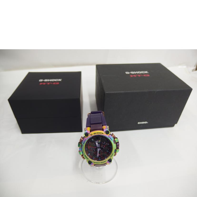 CASIO カシオ/G－SHOCK／MT－G／オーロラオーバル／電波ソーラー/MTG-B3000PRB//001*****/Aランク/82