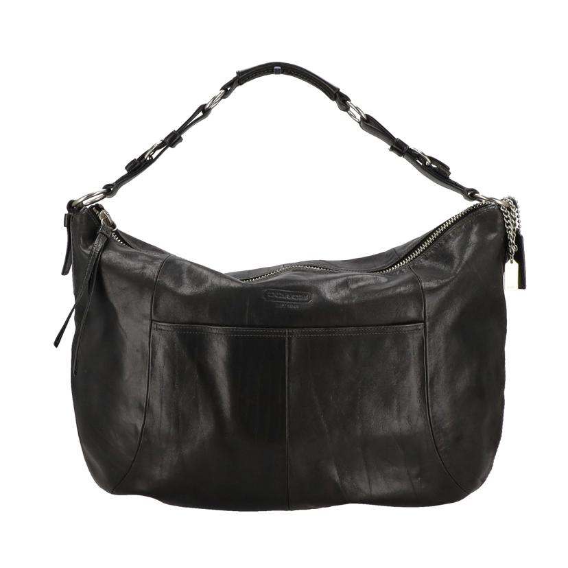 COACH コーチ/レザー／ワンショルダーバッグ／ブラック/12685//H08**/ABランク/18