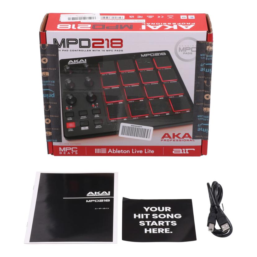 AKAI アカイ/MIDI　PAD/MPD218//E822111693/Bランク/75
