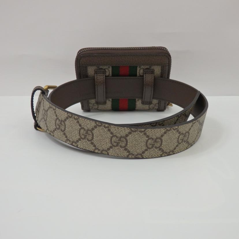 GUCCI グッチ/オフィディアベルトコインケースGGスプリーム/722545//525***/ABランク/25