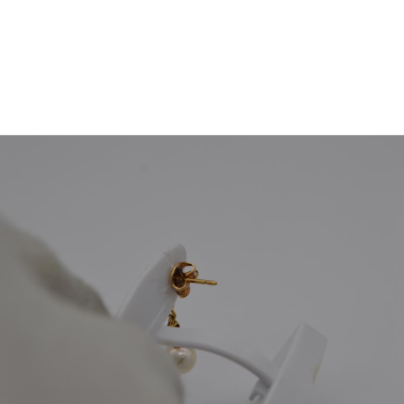 MIKIMOTO ミキモト/MIKIMOTO　K18パールダイヤピアス　/3.0g//ABランク/89