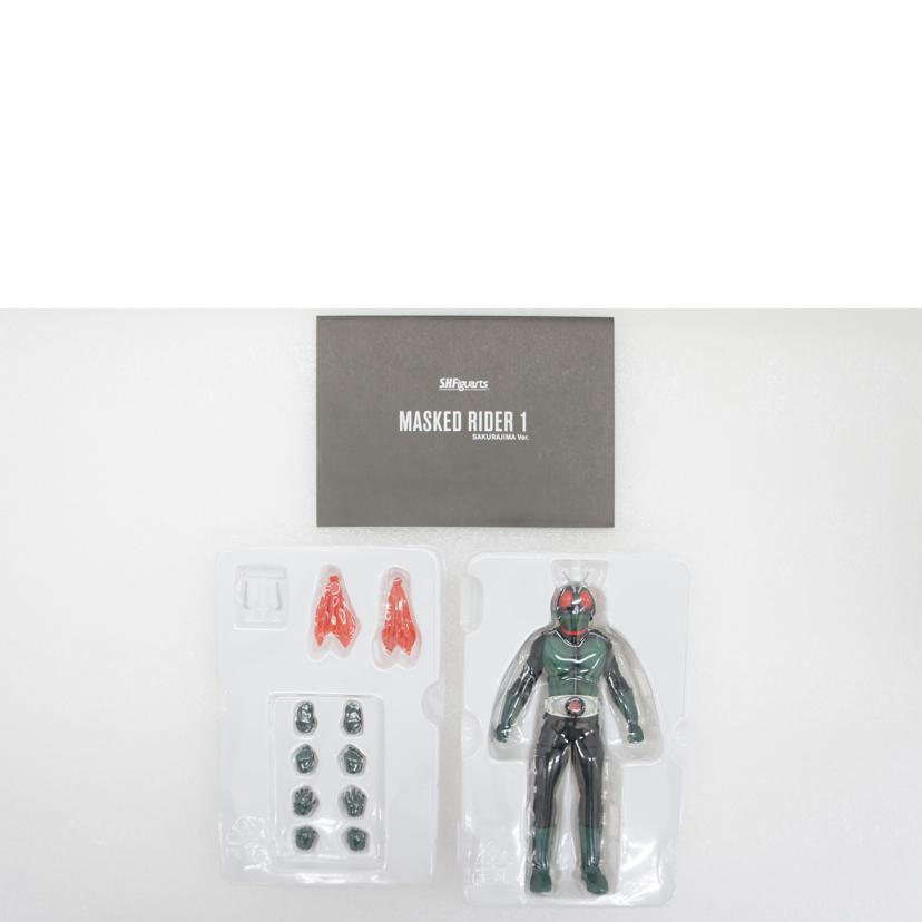 BANDAI バンダイ/S．H．Figuarts　仮面ライダー1号（桜島Ver．）　「仮面ライダー」　TAMASHII　NATION2018会場限定//Aランク/01