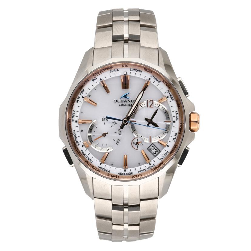 CASIO カシオ/オシアナス／マンタ／メンズ/OCW-S3400E-7AJF//001**********/Aランク/19