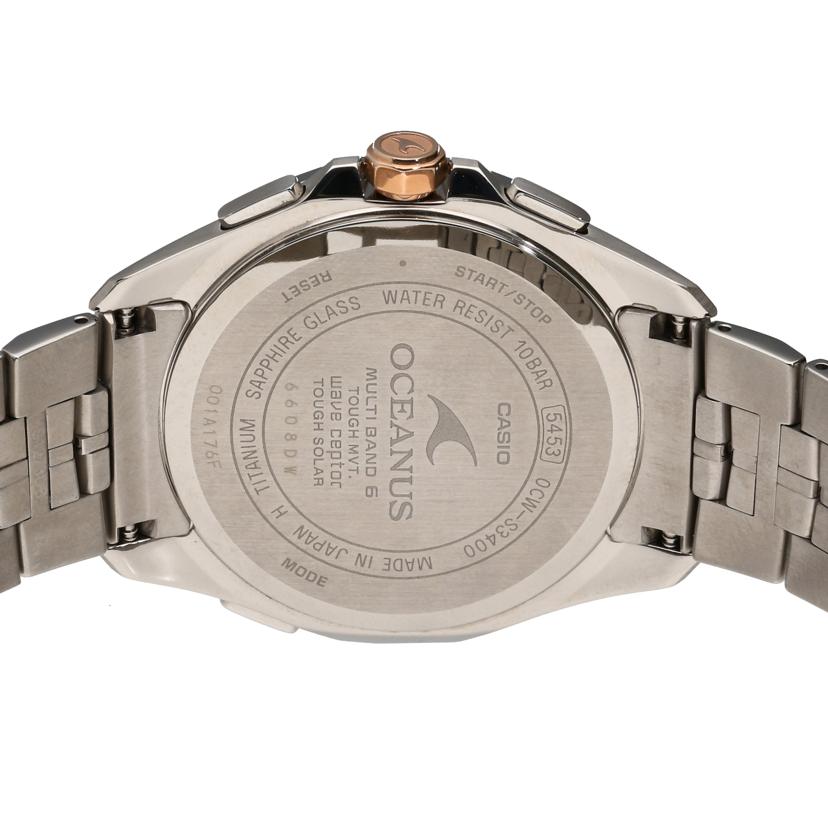 CASIO カシオ/オシアナス／マンタ／メンズ/OCW-S3400E-7AJF//001**********/Aランク/19