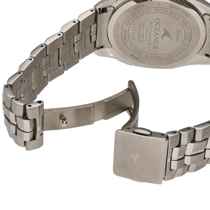 CASIO カシオ/オシアナス／マンタ／メンズ/OCW-S3400E-7AJF//001**********/Aランク/19