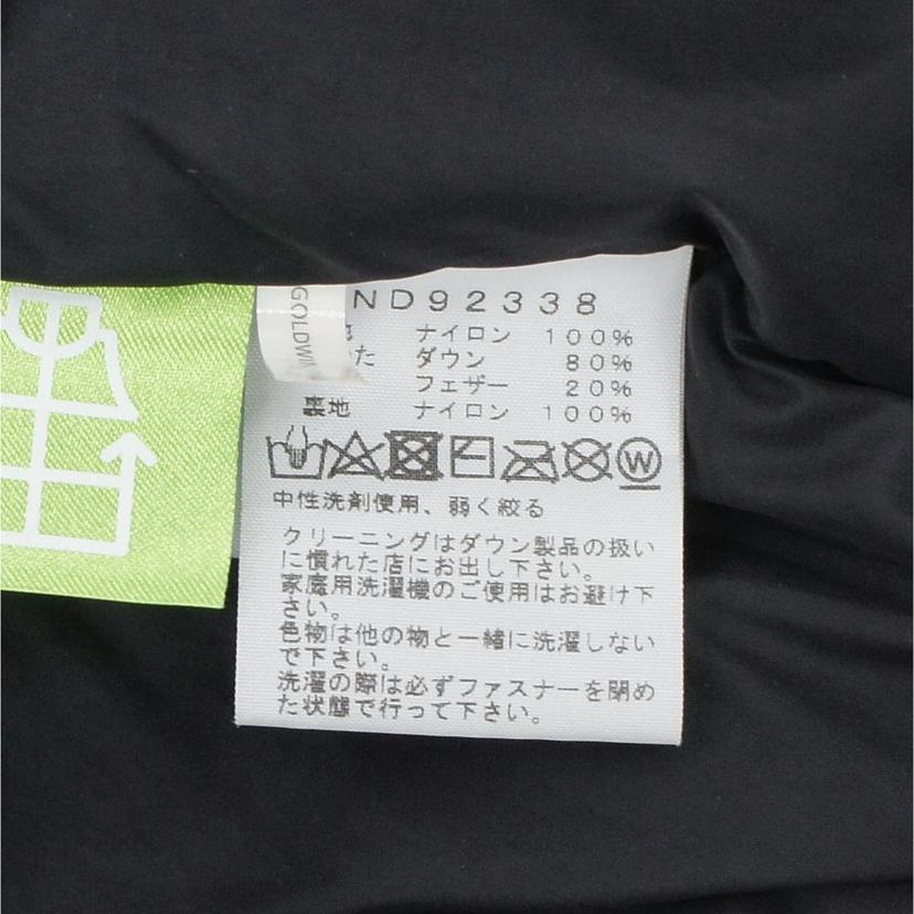 THE　NORTH　FACE ノースフェイス/ヌプシダウンベスト　ブラック　S/ND92338//2402-2442396/Aランク/20