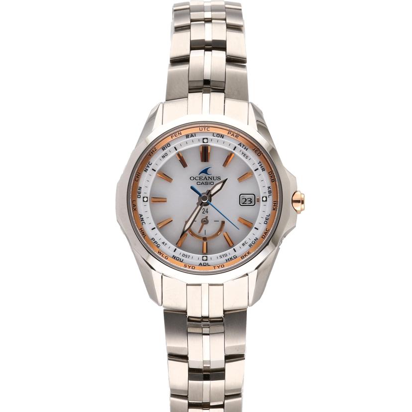 CASIO カシオ/オシアナス／マンタ／レディース/OCW-S340-7AJF//001**********/Aランク/19