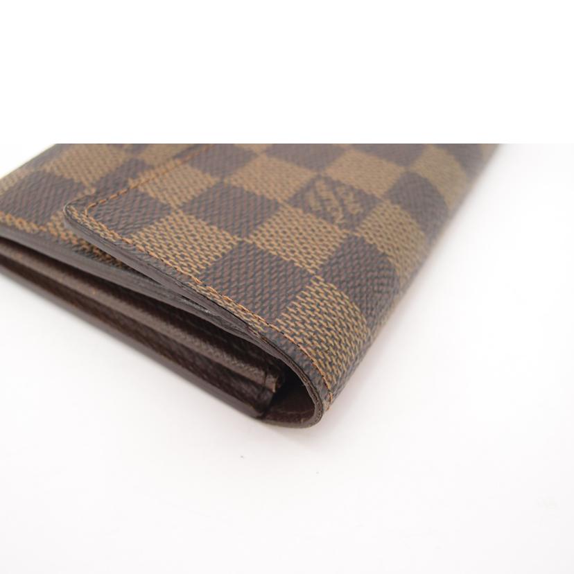LOUIS　VUITTON ルイヴィトン/ポルトフォイユ・サラ／ダミエ・エベヌ/N61734//CA4***/ABランク/69