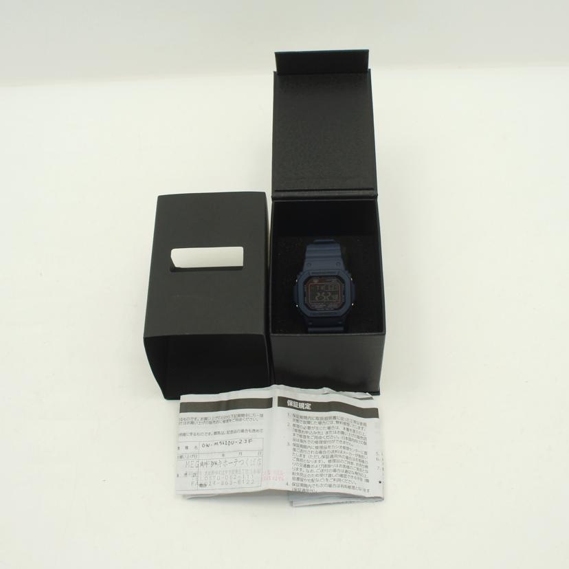 CASIO カシオ/G-SHOCK スクエアフェイス ネイビー/ラバー/電波ソーラー/GW-M5610U//202*****/Aランク/01