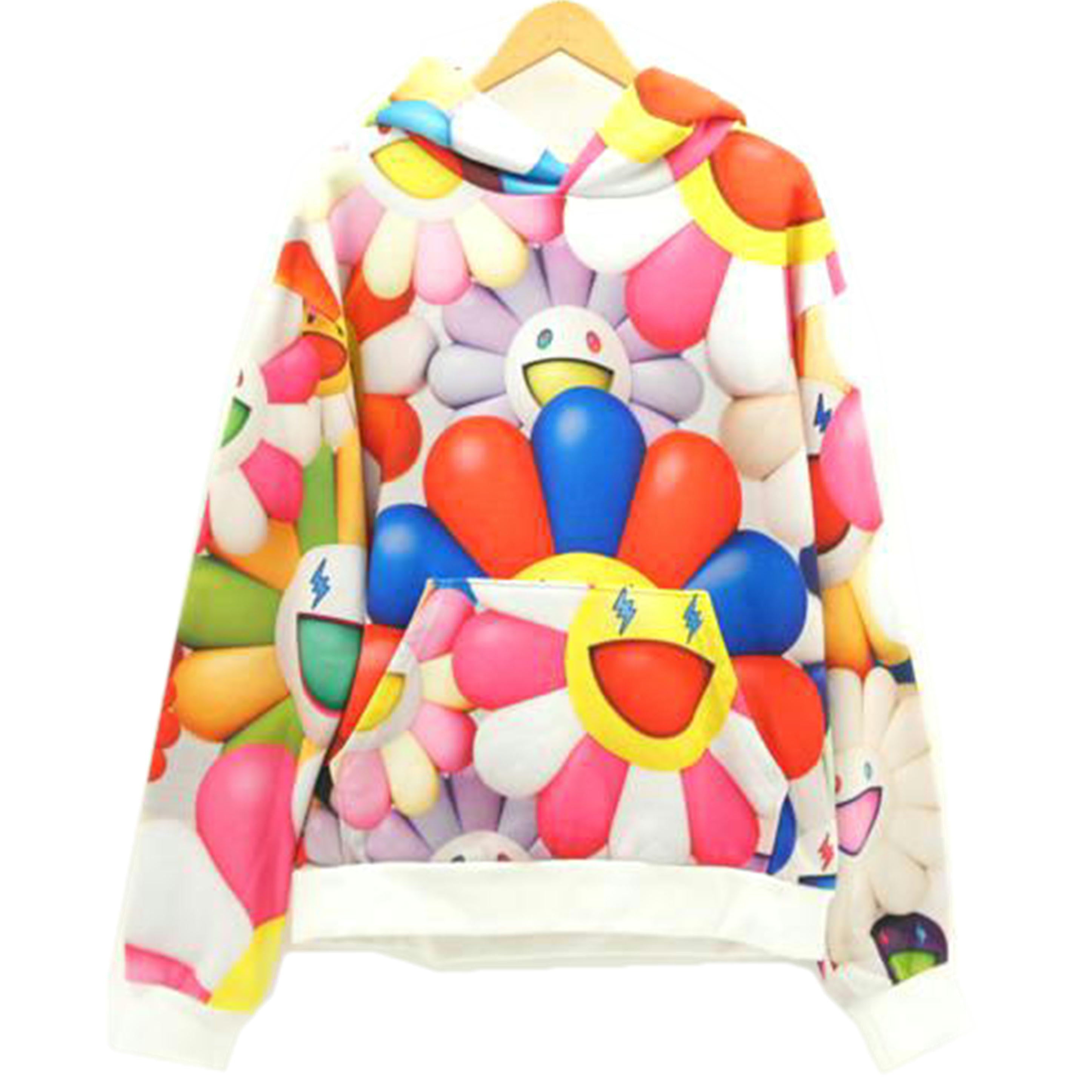 Takashi Murakami×J.BALVIN/　Takashi　Murakami×J．BALVIN　Aop　Album　Hoodie//Bランク/67