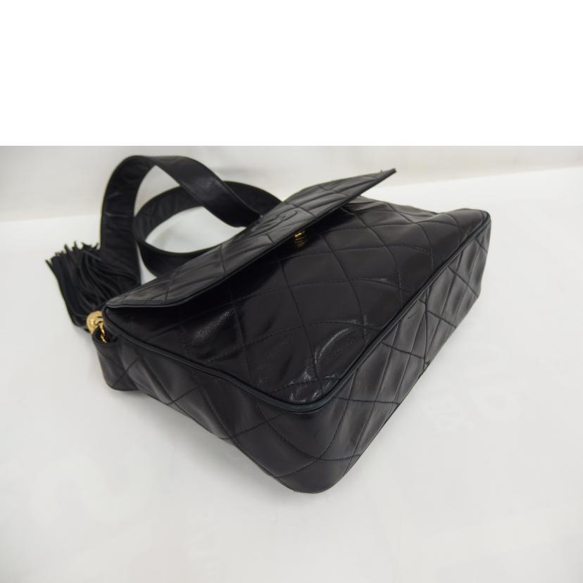 CHANEL シャネル/マトラッセフリンジショルダー／ラムスキン//347****/Aランク/82