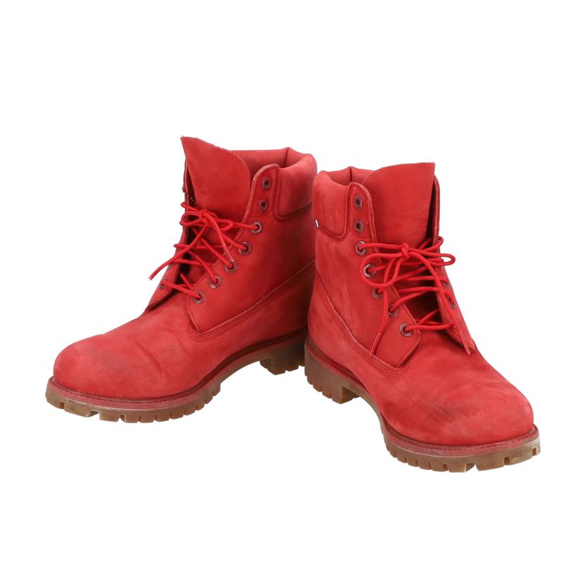 Timberland ティンバーランド/6インチ プレミアム ブーツ/9.5W/レッド/A1149//Bランク/01