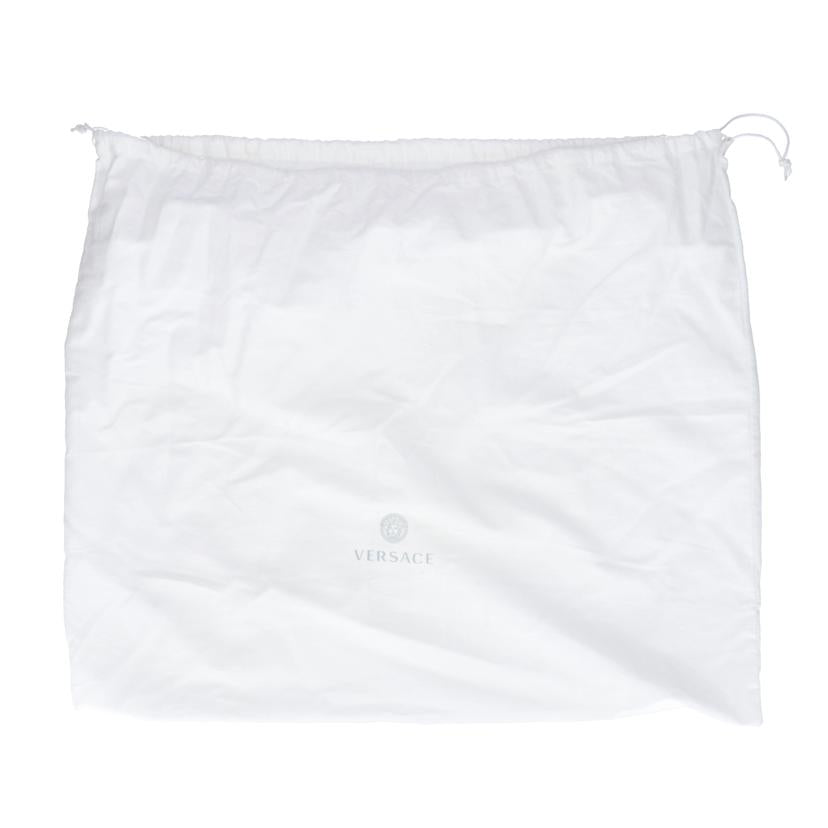 VERSACE ヴェルサーチェ/Vグレカレザートートバッグ／ブラック/1007560//043***********/SAランク/18