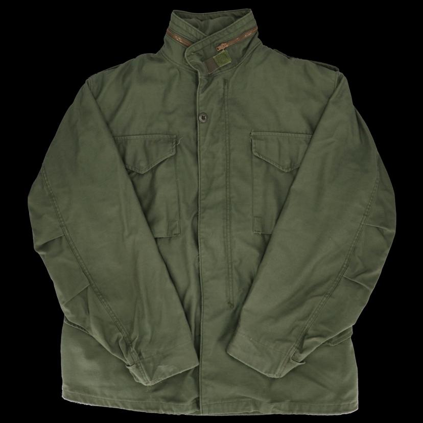 ALPHA アルファ/80＇s／M－65フィールドジャケット／USA製／三本ラインタグ//ABランク/82