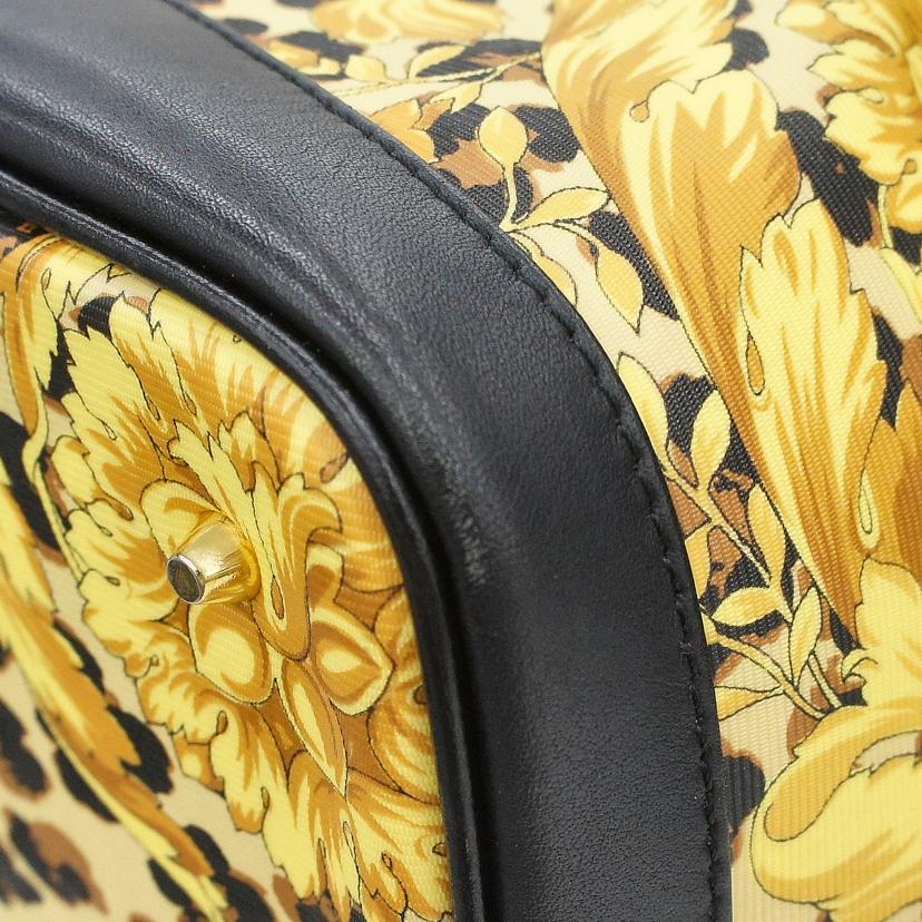 GIANNI　VERSACE ジャンニヴェルサーチ/バニティバッグ／レオパード×ゴールド//ABランク/18