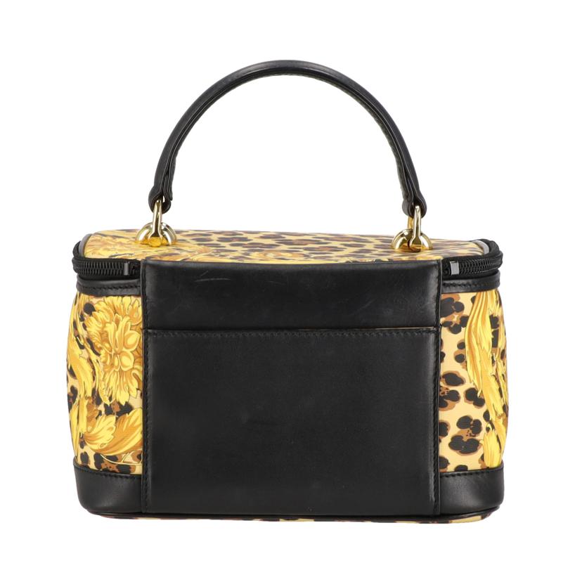 GIANNI　VERSACE ジャンニヴェルサーチ/バニティバッグ／レオパード×ゴールド//ABランク/18
