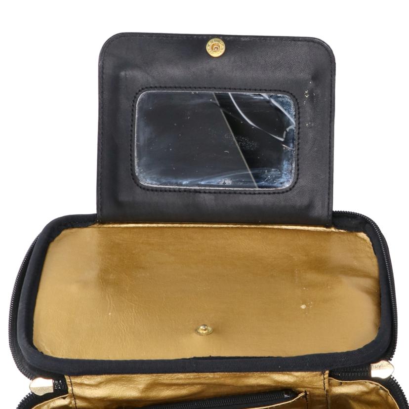 GIANNI　VERSACE ジャンニヴェルサーチ/バニティバッグ／レオパード×ゴールド//ABランク/18