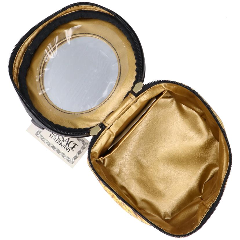 GIANNIVERSACE　 ジャンニヴェルサーチ/バニティバッグ／レオパード×ゴールド//ABランク/18