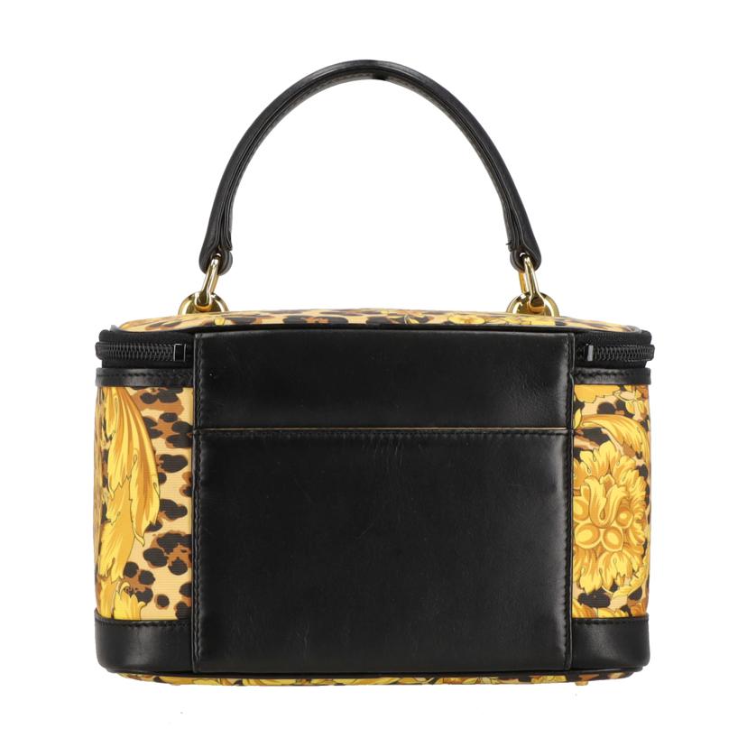 GIANNI　VERSACE ジャンニヴェルサーチ /バニティバッグ／レオパード×ゴールド//ABランク/18