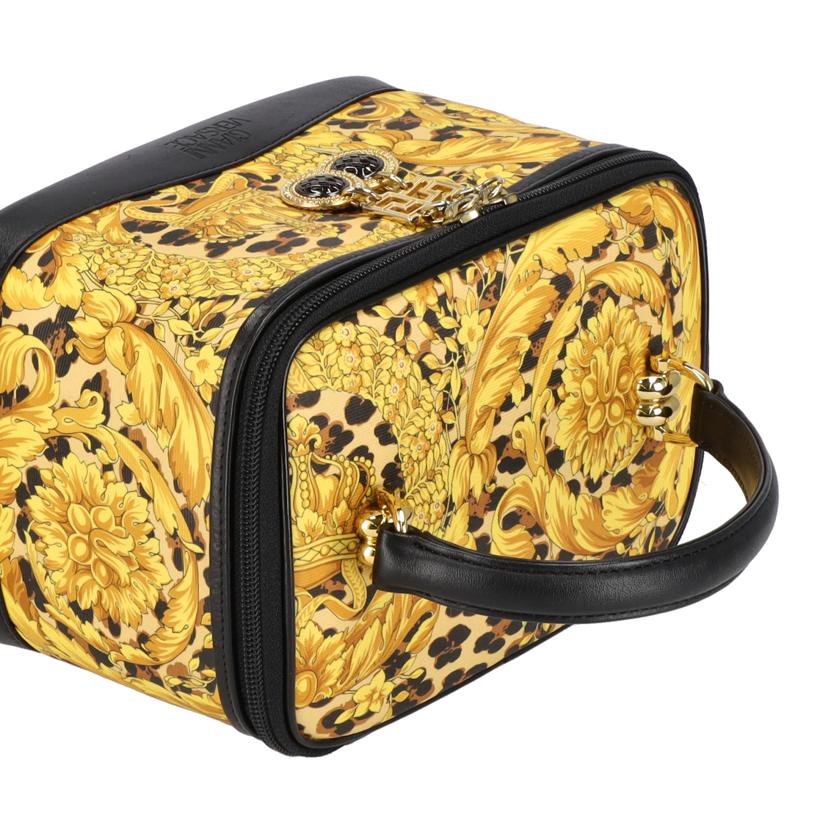 GIANNI　VERSACE ジャンニヴェルサーチ /バニティバッグ／レオパード×ゴールド//ABランク/18