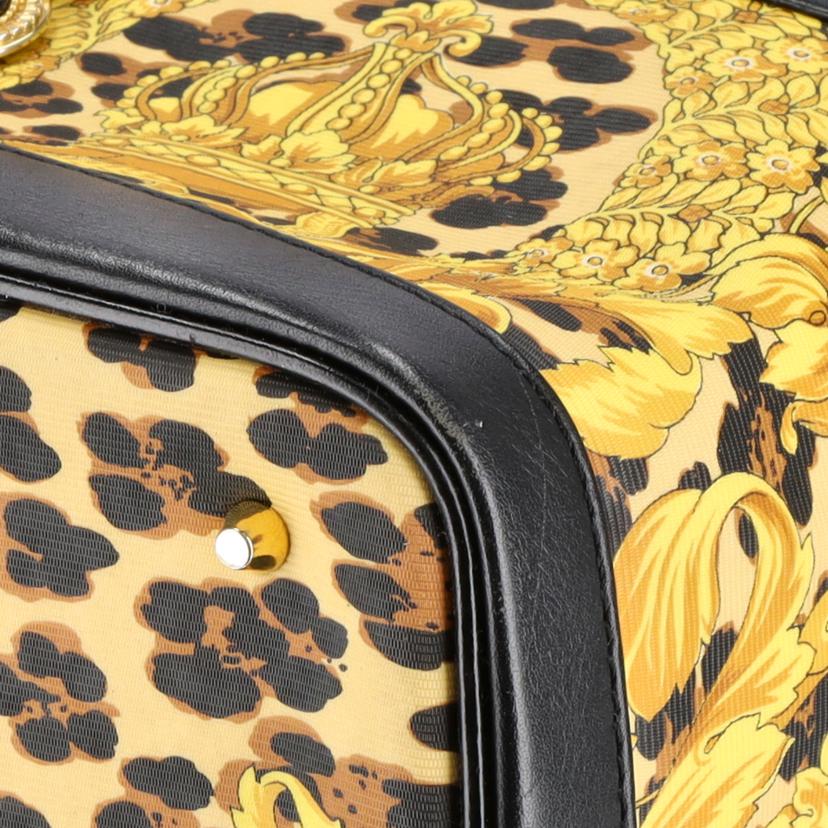 GIANNI　VERSACE ジャンニヴェルサーチ /バニティバッグ／レオパード×ゴールド//ABランク/18
