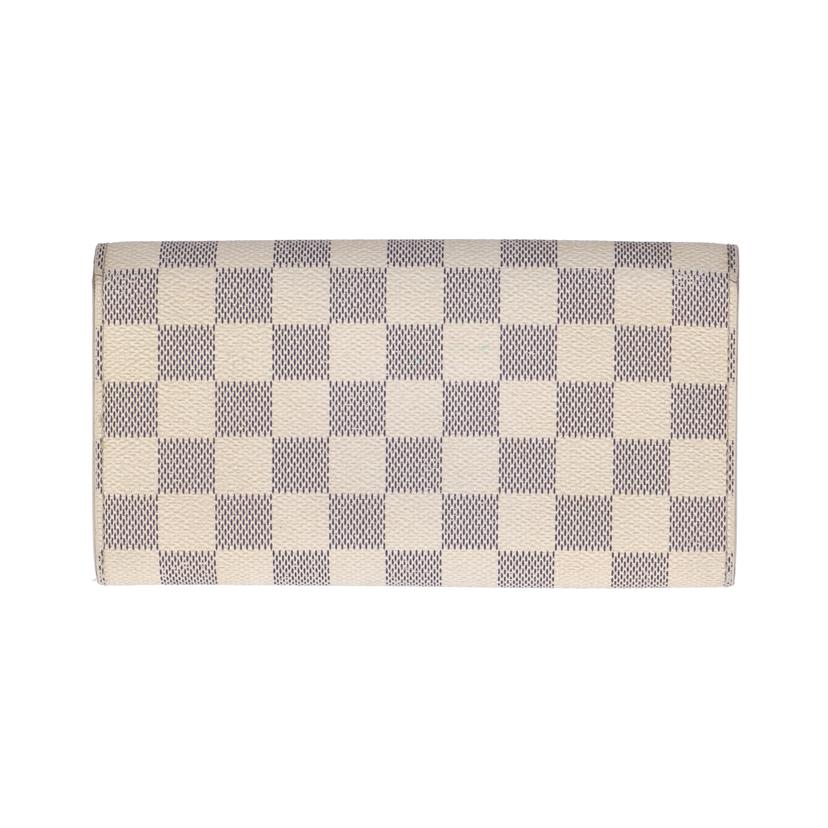 LOUIS　VUITTON ルイ・ヴィトン/ポルトフォイユサラ／ダミエ／アズール/N61735//TH0***/Bランク/19
