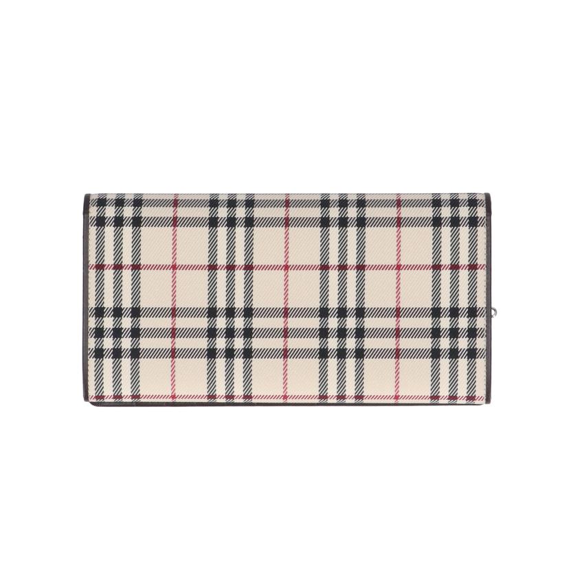 BURBERRY バーバリー/フタツオリガマグチ／ノバチェック　長財布//Aランク/19