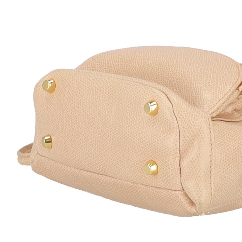 GIANNI　VERSACE ジャンニヴェルサーチ /メデューサ　ミニリュックショルダーバッグ／ピンク//Bランク/18