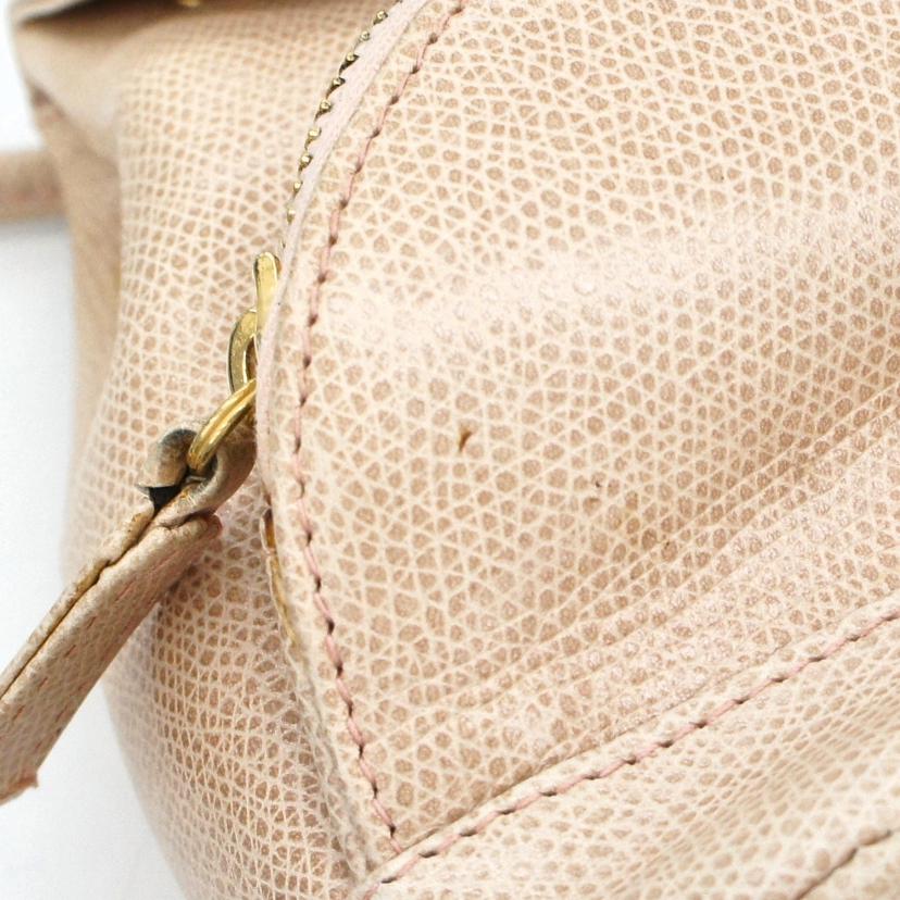 GIANNI　VERSACE ジャンニヴェルサーチ /メデューサ　ミニリュックショルダーバッグ／ピンク//Bランク/18