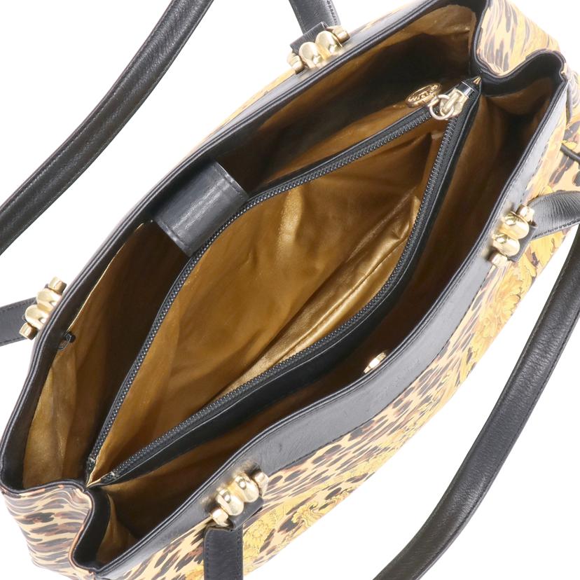 GIANNI　VERSACE ジャンニヴェルサーチ/トートバッグ／レオパード柄//Bランク/18