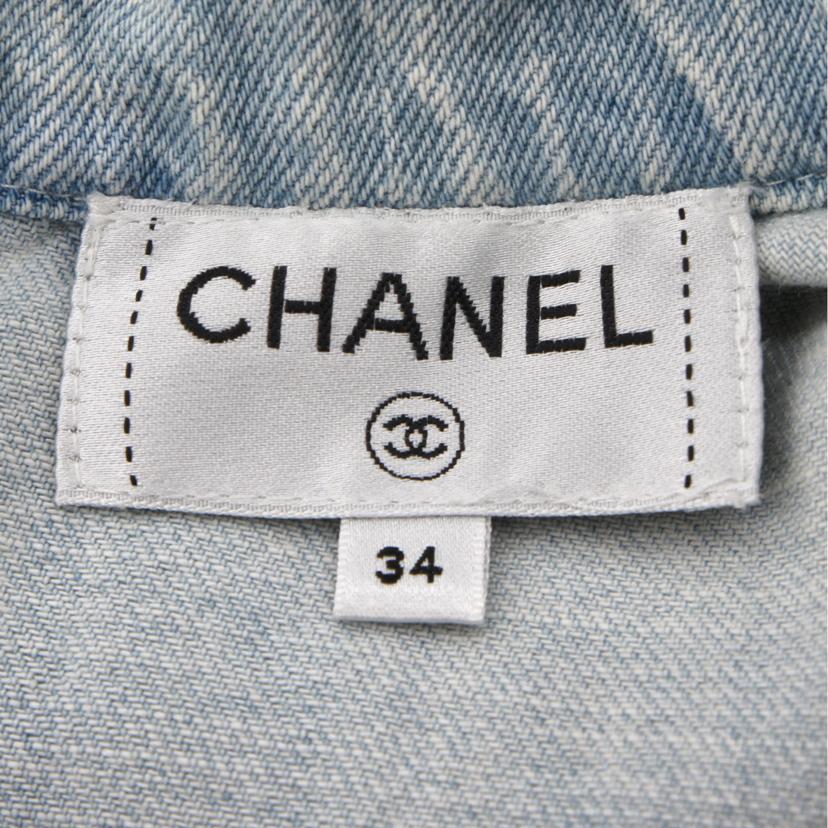 ＣＨＡＮＥＬ シャネル/ＣＨＡＮＥＬ　シャネルボウタイデニムトップス//Bランク/82