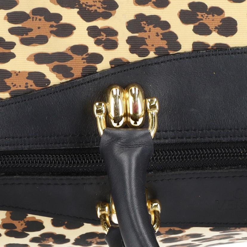 GIANNIVERSACE ジャンニヴェルサーチ /ボストンバッグ／ハンドバッグ／レオパード柄//ABランク/18