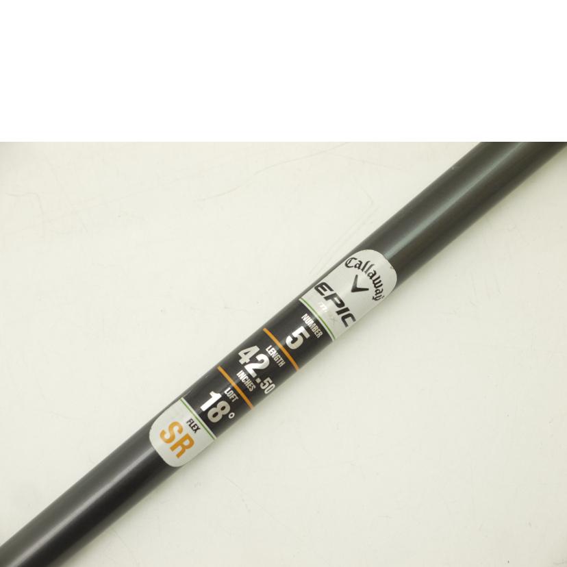 Callaway キャロウェイ/フェアウェイウッド／5W／18°／Diamana50／FLEX：SR/EPIC MAX(2021)//ABランク/69