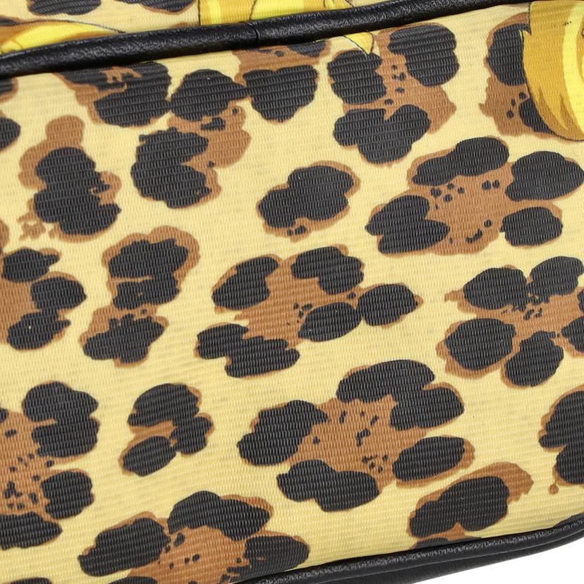 GIANNI　VERSACE　 ジャンニヴェルサーチ /ミニポーチ／コスメポーチ／レオパード//ABランク/18