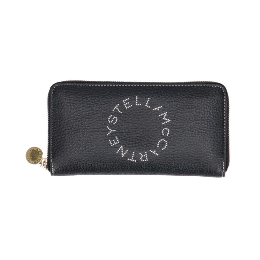 STELLA　McCARTNEY ステラマッカートニー/ロゴ／ラウンドファスナー長財布／ブラック/700251WP0057//Aランク/18