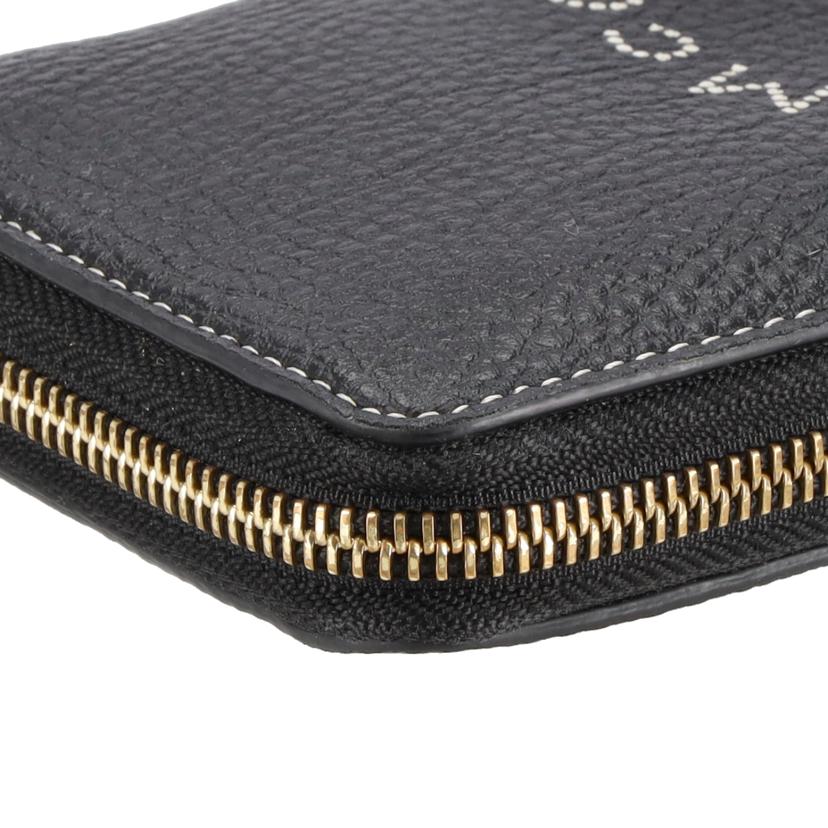 STELLA　McCARTNEY ステラマッカートニー/ロゴ／ラウンドファスナー長財布／ブラック/700251WP0057//Aランク/18