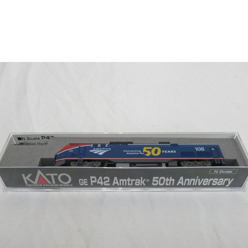 KATO/Nゲージ／GE　P42＃108　Amtrak　50thAnniversary　Logo/176-6037//SAランク/63