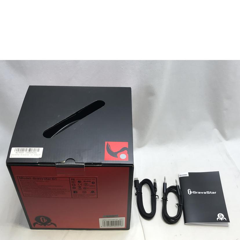 GRAVASTAR グラヴァスター/ワイヤレススピーカー/G1//G1191022737/ABランク/51
