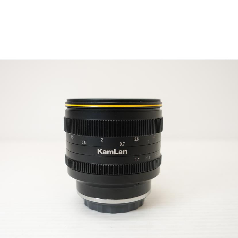 KamLan カムラン/50mm単焦点レンズ/50mmF1.1Ⅱ//M0705670/ABランク/88