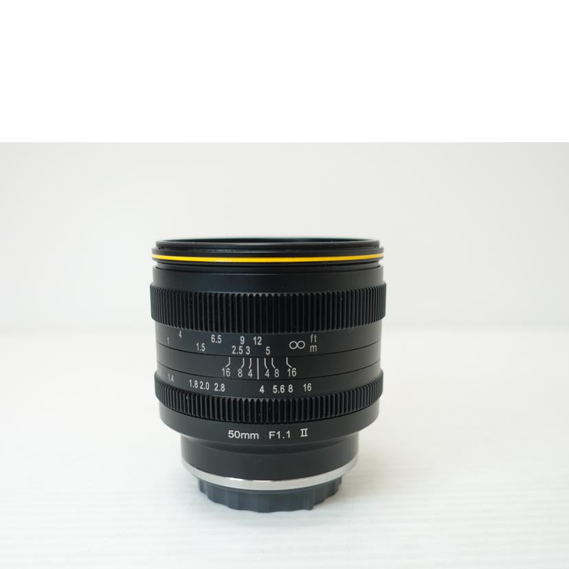 KamLan カムラン/50mm単焦点レンズ/50mmF1.1Ⅱ//M0705670/ABランク/88
