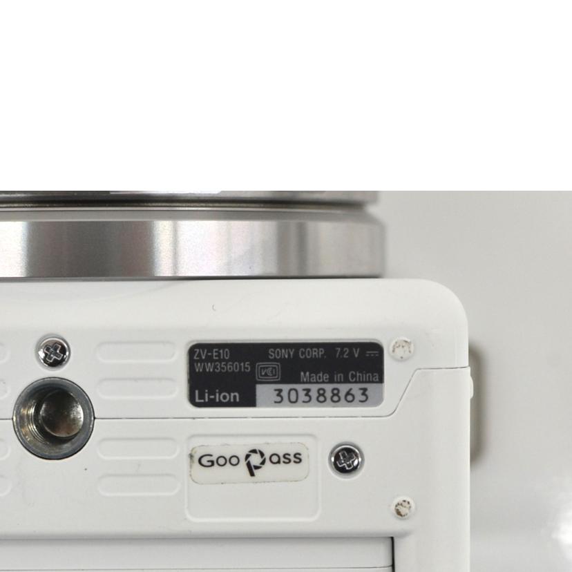 SONY/ミラーレス一眼/ ZV-E10  PZ16-50//3038863/Bランク/75