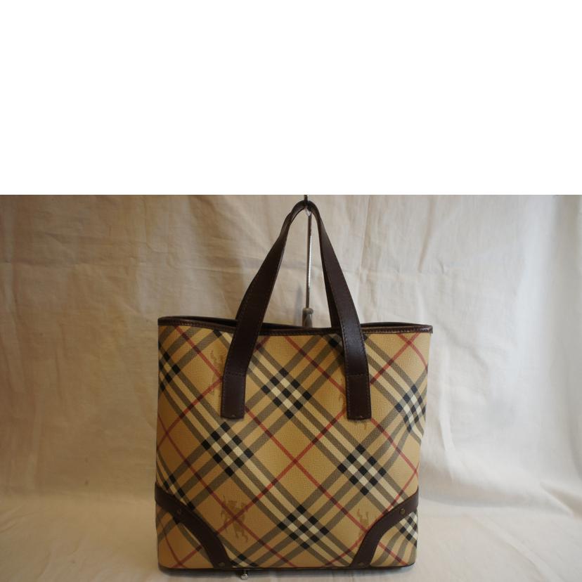 BURBERRY バーバリー/PVCノバチェックハンド//Aランク/92